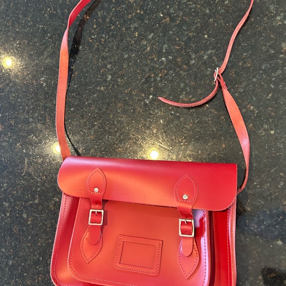 Cambridge Satchel Company 13” Satchel Red - Picture 4 of 5